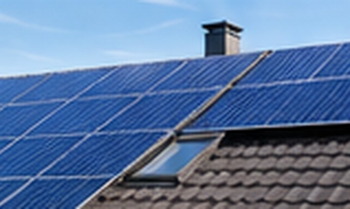 Installation photovoltaïque en toiture